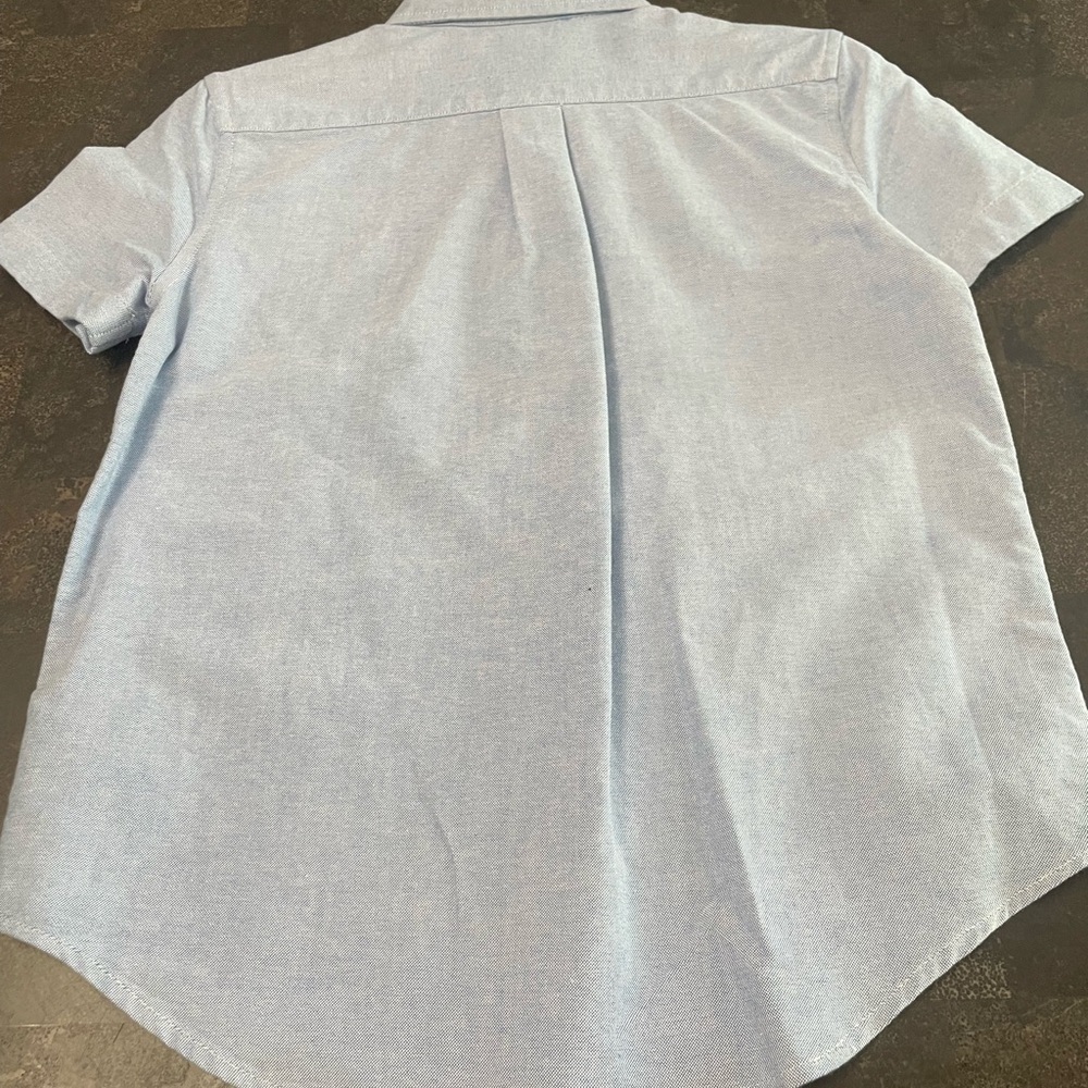Light Blue Boys Polo Shirt